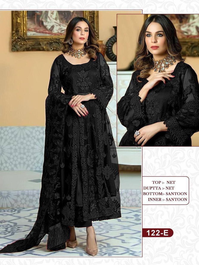  KF 122 Heavy Embroidery Pakistani Suits Catalog